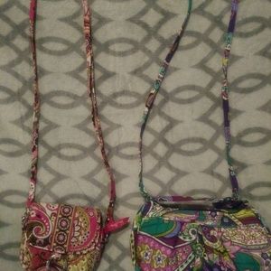Bundle of 2 Vera Bradley shoulder bags